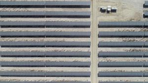 Planta de energía solar fotovoltaica de Endesa en Totana (Murcia)