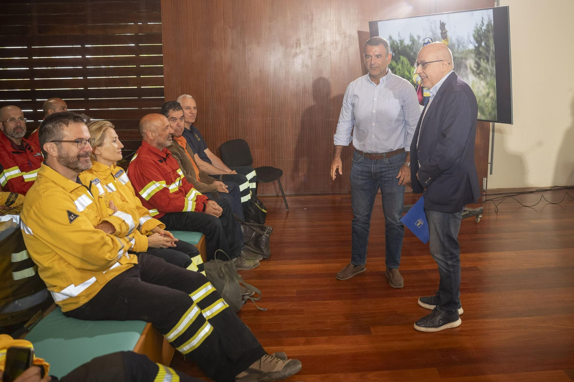 Presentación de la campaña contra incendios del Cabildo de Gran Canaria