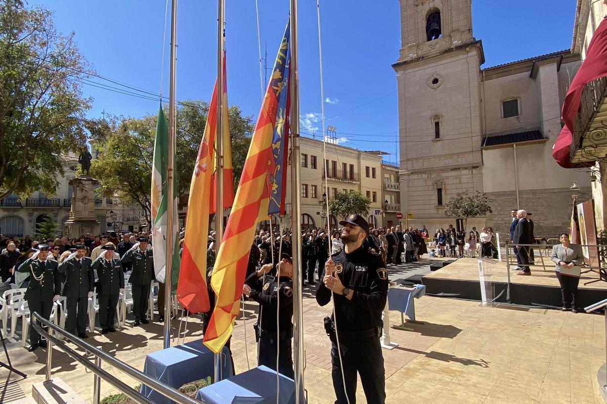 Día de la Policía Local de Novelda, que cumple 164 años de servicio,