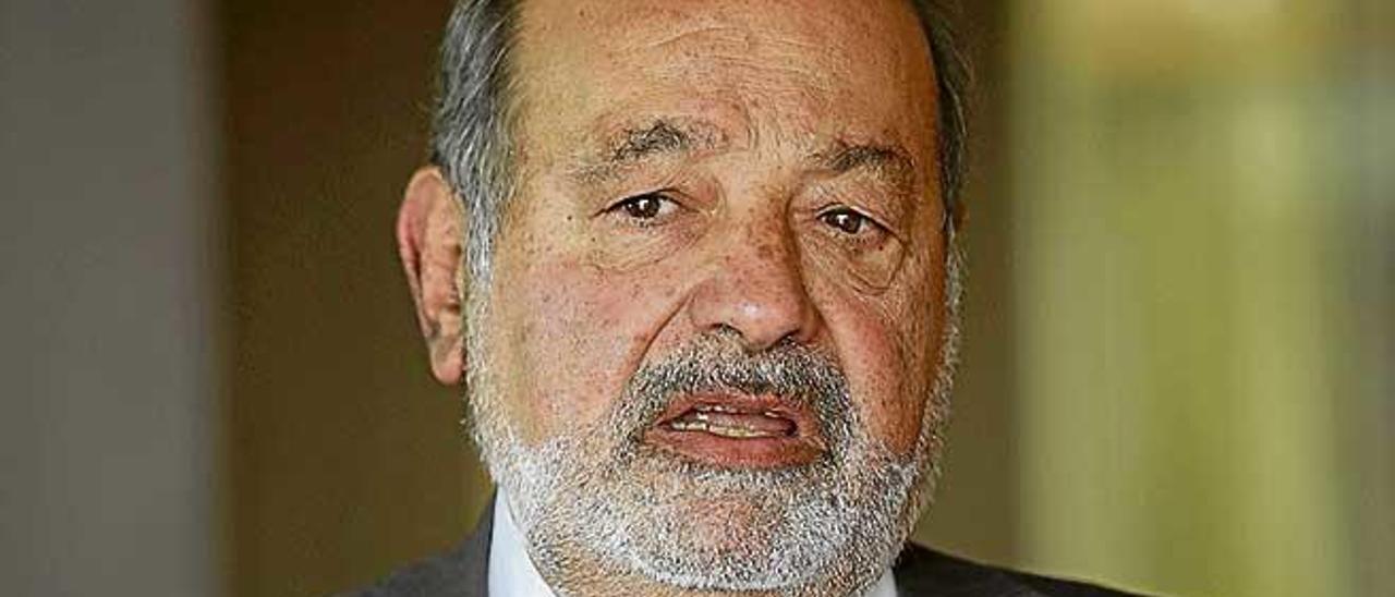 El magnate Carlos Slim Helú.