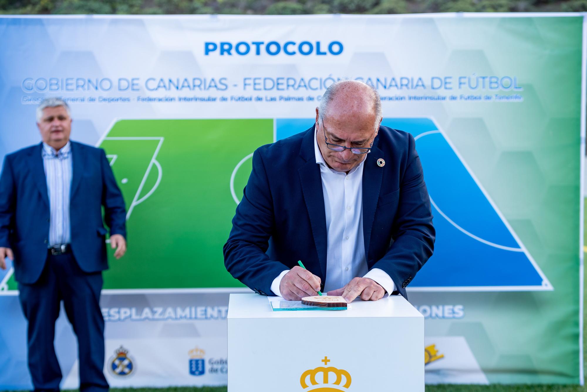 Firmado el nuevo protocolo para agilizar las subvenciones destinadas a los desplazamientos de los equipos