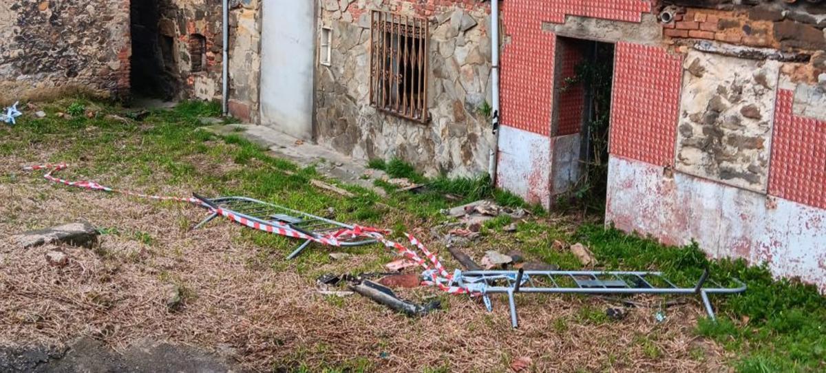 Una de las casas sobre las que alertan los vecinos. |