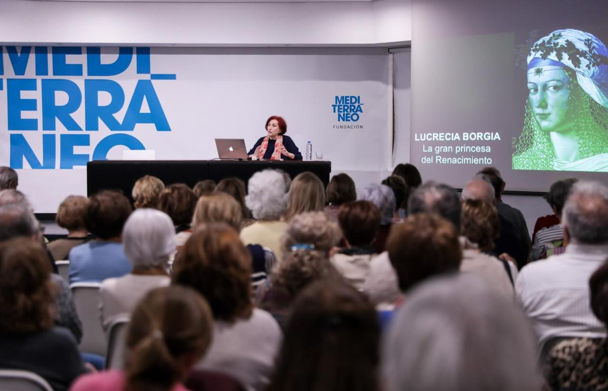 Isabel Barceló habló de una desconocida y sorprendente Lucrecia Borgia.