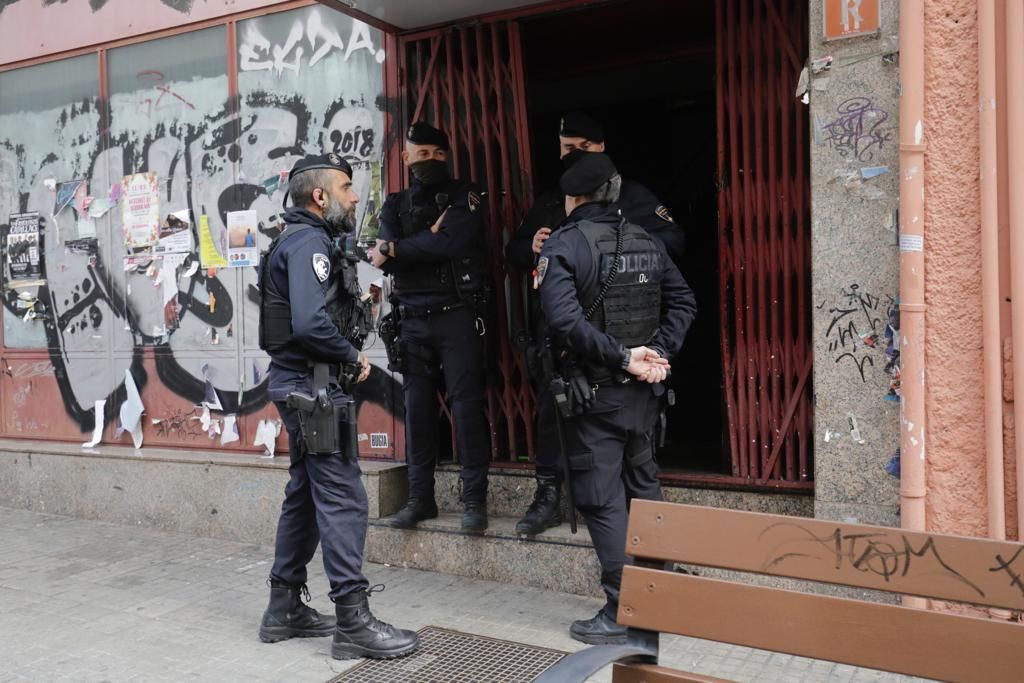 Gran operación policial contra un grupo juvenil violento  en Palma