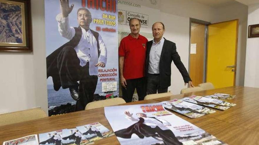 José Gago y Mario Guede, en la presentación. // Jesús Regal