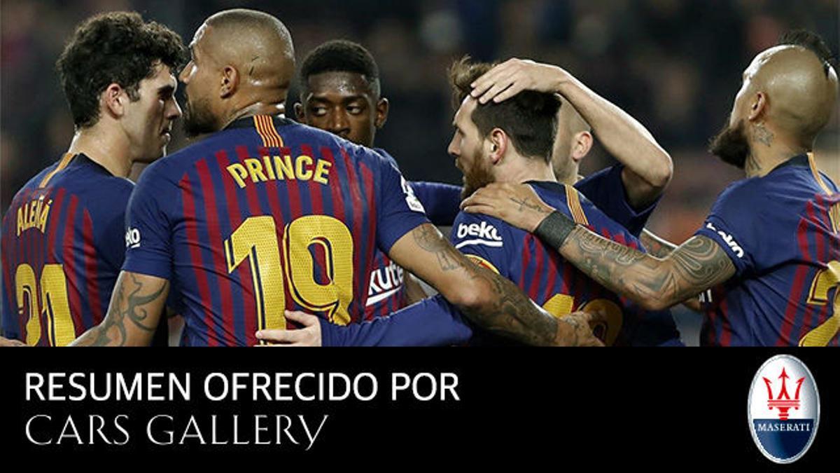 Este es el resumen de todo lo que dio de sí el Barça-Valladolid