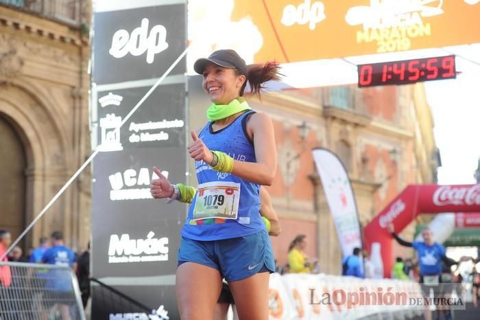 Maratón de Murcia: llegadas (III)