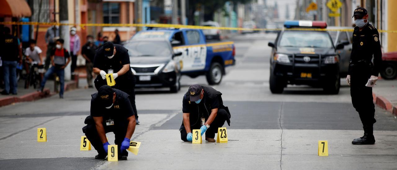 Los homicidios suben 12,5 % en Guatemala en el primer bimestre de 2022