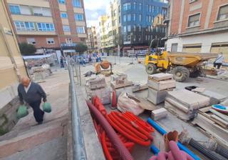 Las mejoras urbanas llenan de obras los centros de las principales poblaciones