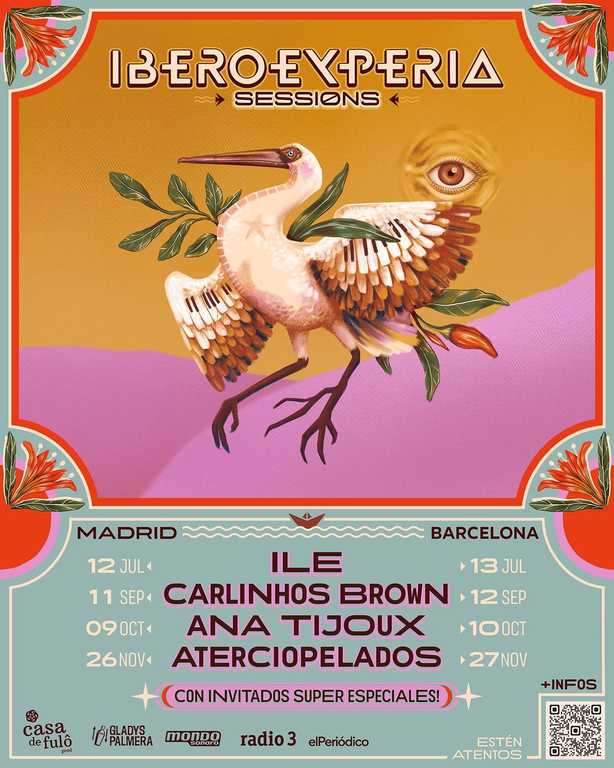 Cartel de Iberoexperia Sessions