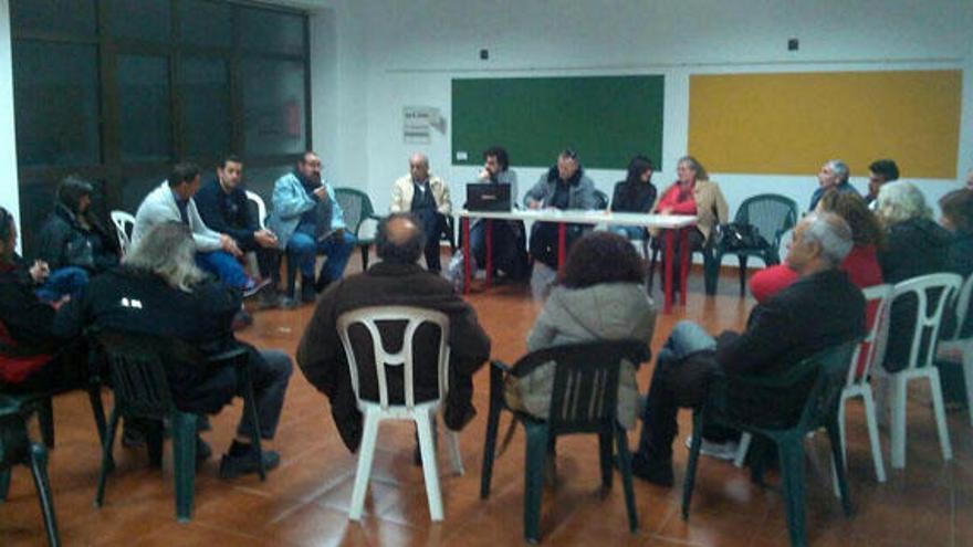 Reunión del Círculo Comarcal de Podemos.