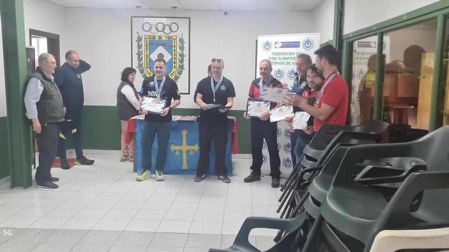 Doble récord para el Club Cangas de Onís en el campeonato de Asturias de tiro