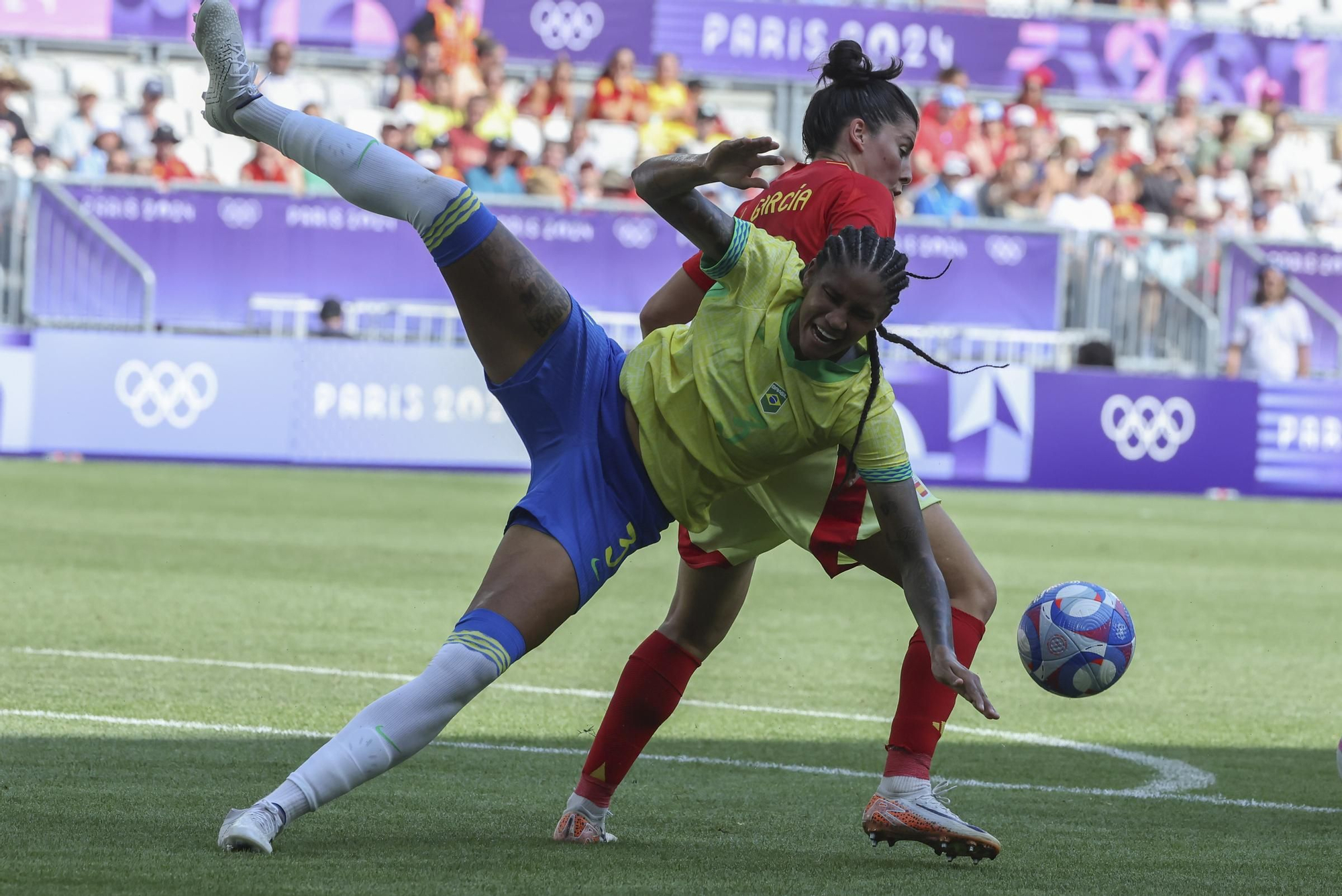 Fútbol Femenino. Brasil - España