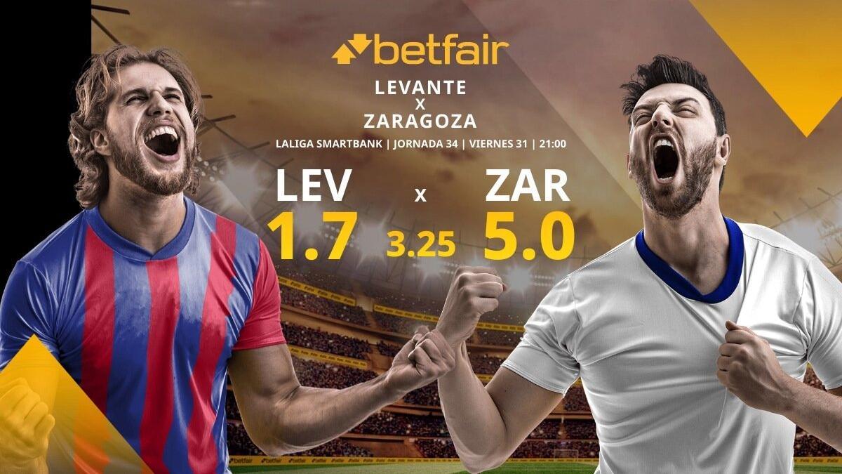 Levante UD vs. Real Zaragoza: alineaciones, horario, TV, estadísticas y pronósticos
