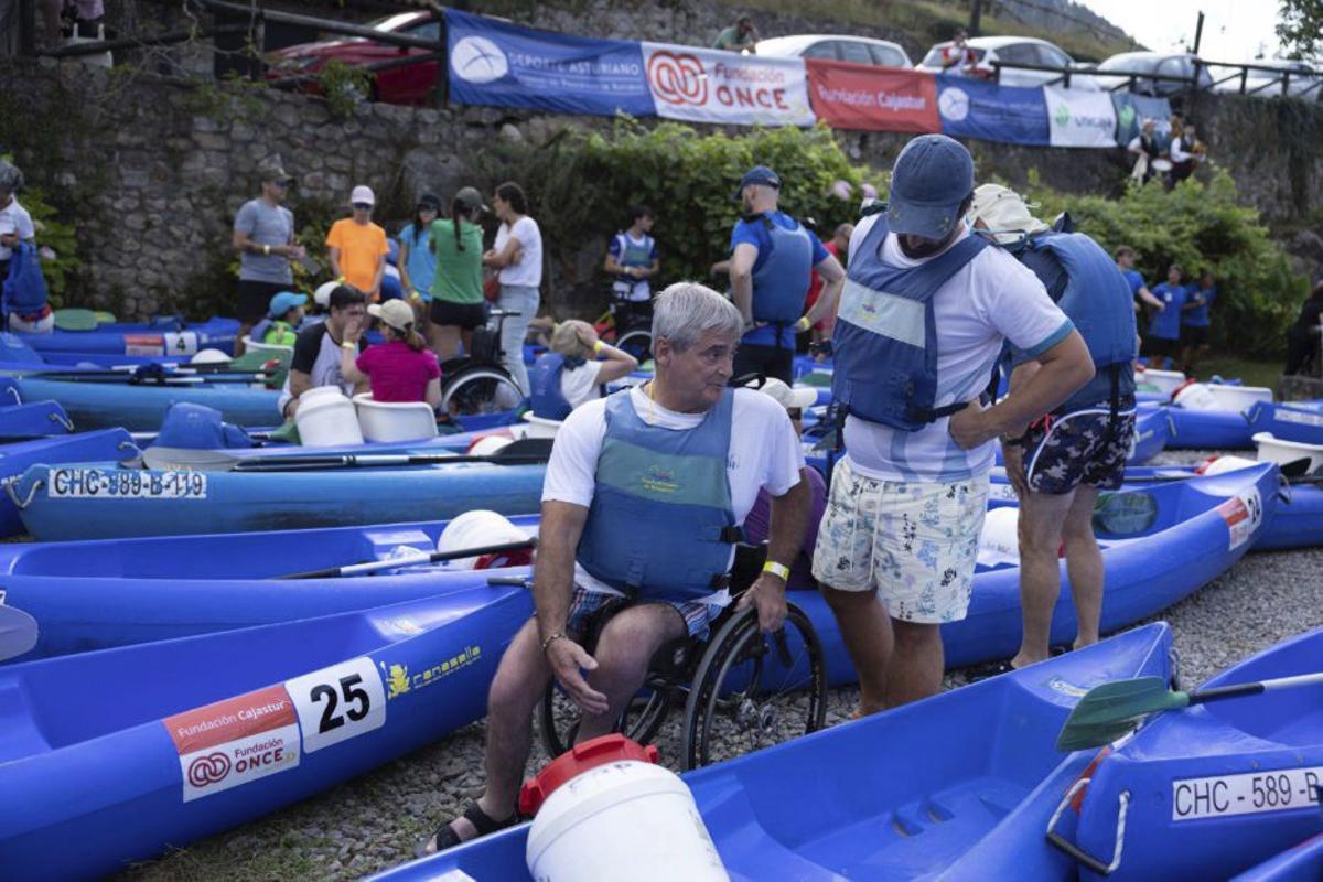260 palistas, listos para el Descenso del Sella Adaptado