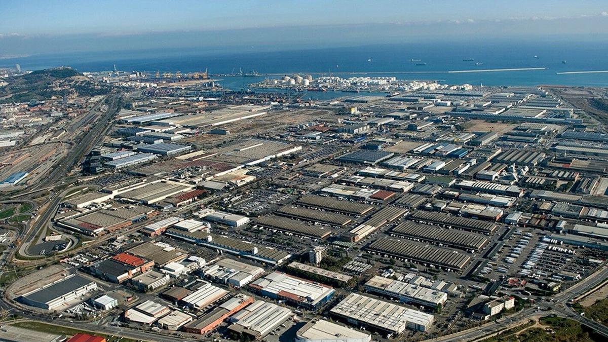 Vista aérea de Mercabarna