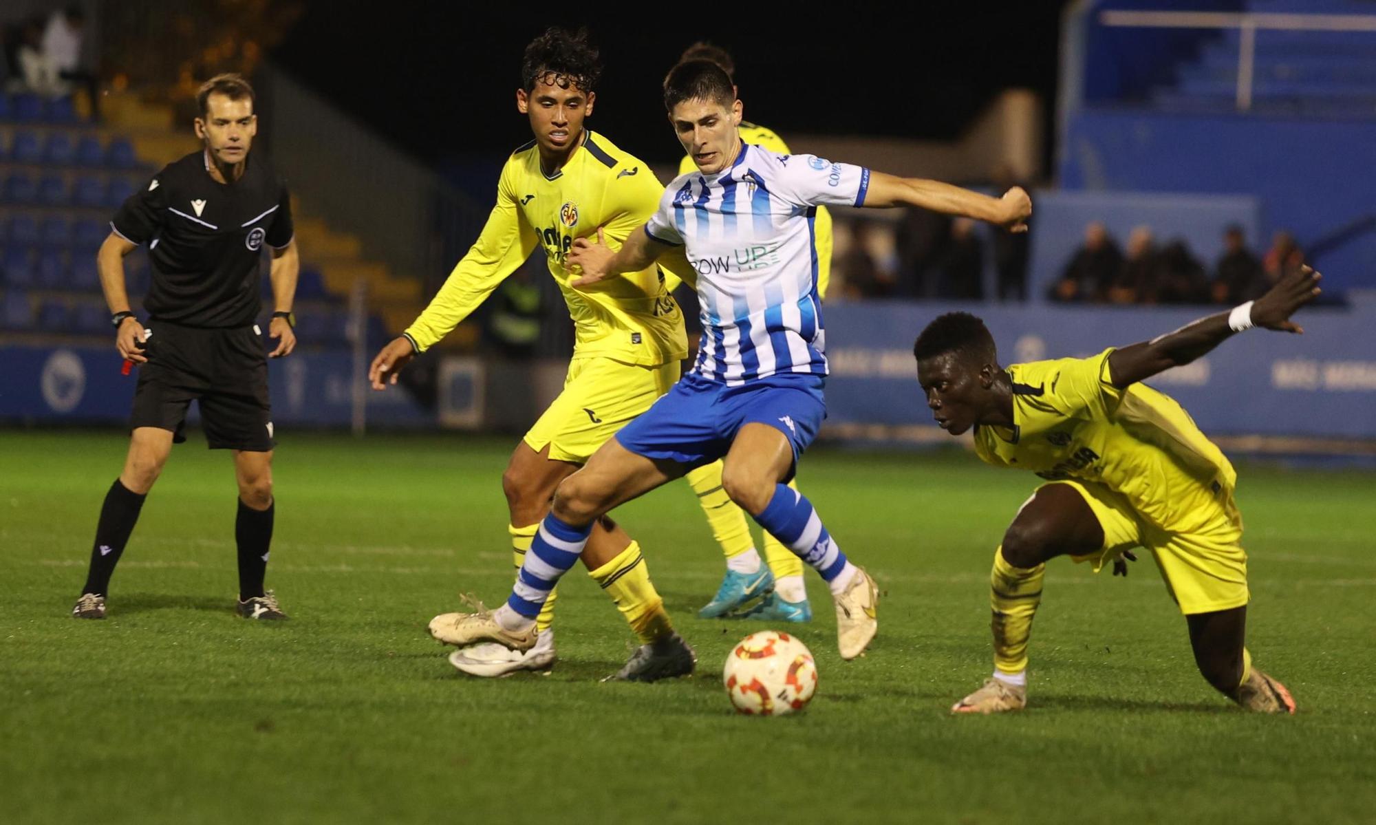 El Villarreal B tumba al Alcoyano en el Collao