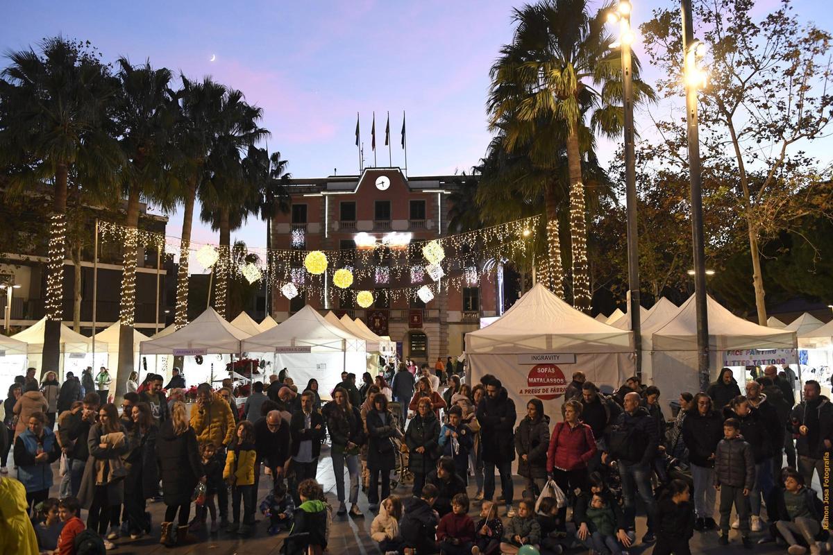 Celebración Fiesta Mayor de Invierno y el Castrum Fidelis de Castelldefels, en 2024.
