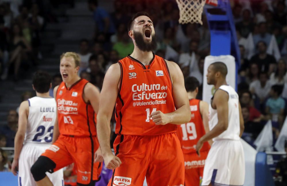 Real Madrid - Valencia Basket, en imágenes