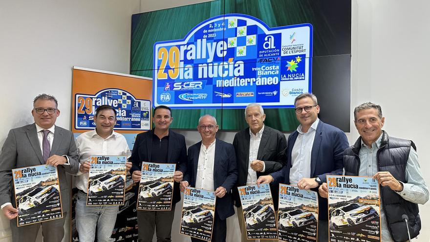 El 29º Rallye de La Nucía contará con 12 tramos y 151 km. de competición