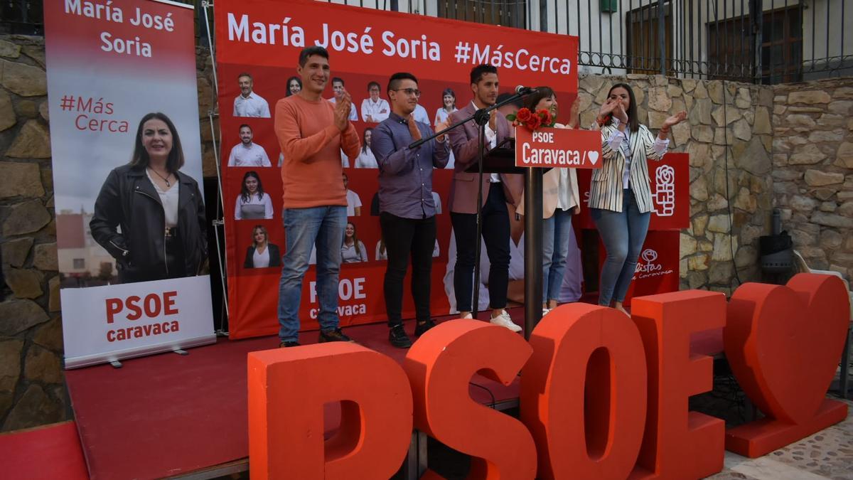 Mitiín del PSOE en el Hoyo