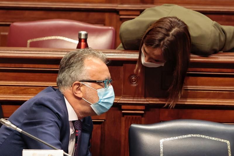 Pleno en el Parlamento de Canarias, 10/11/2021