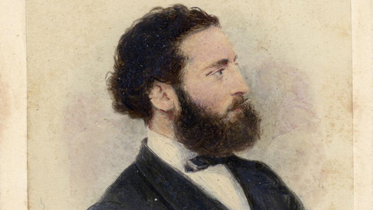 Un posible retrato de Gaudí, con 26 años de edad.