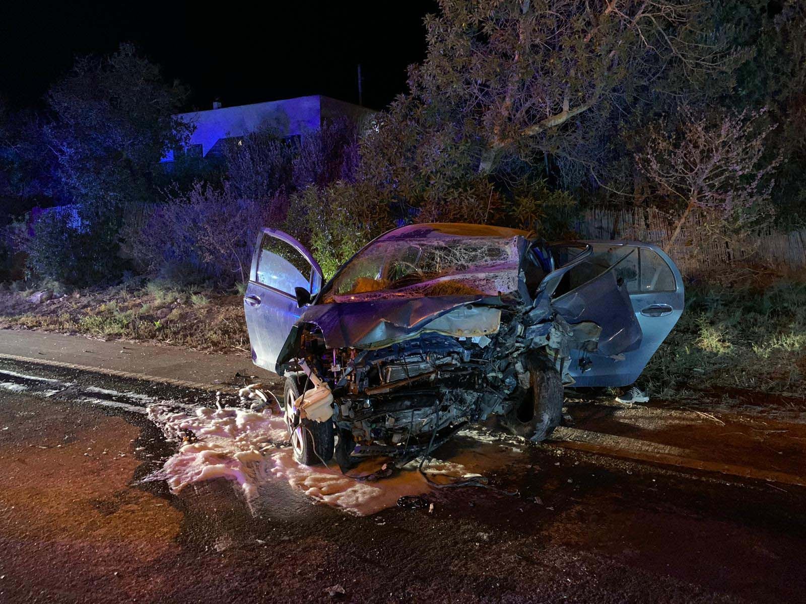 Accidente de tráfico en Formentera