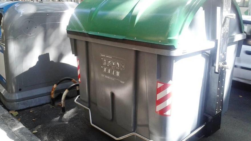 Sustituyen 280 contenedores de basura