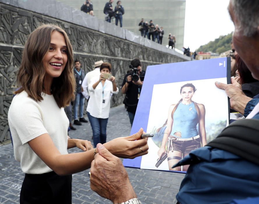 Alicia Vikander.