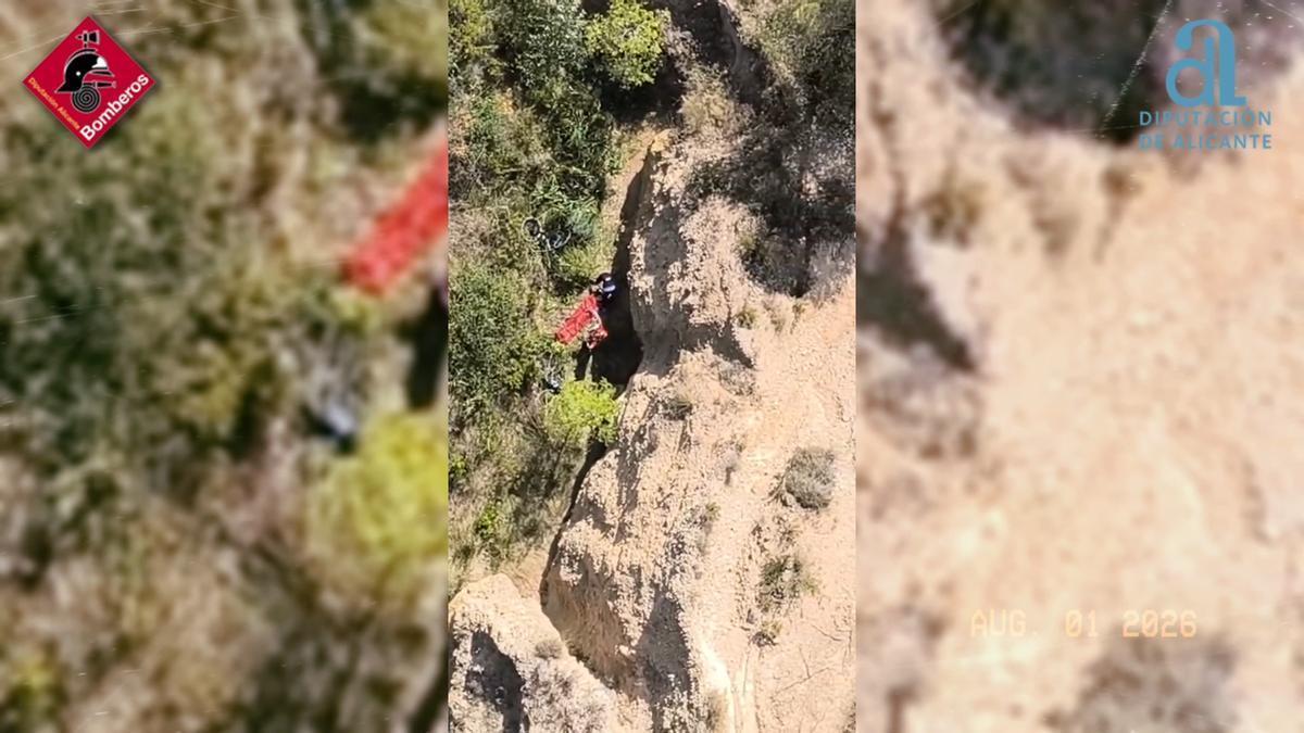 Rescatan a un senderista de 53 años en el monte Ponoig