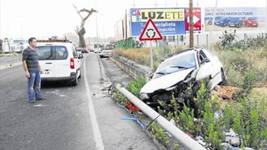 TUMBA UNA FAROLA DESPUÉS DE PERDER EL CONOCIMIENTO