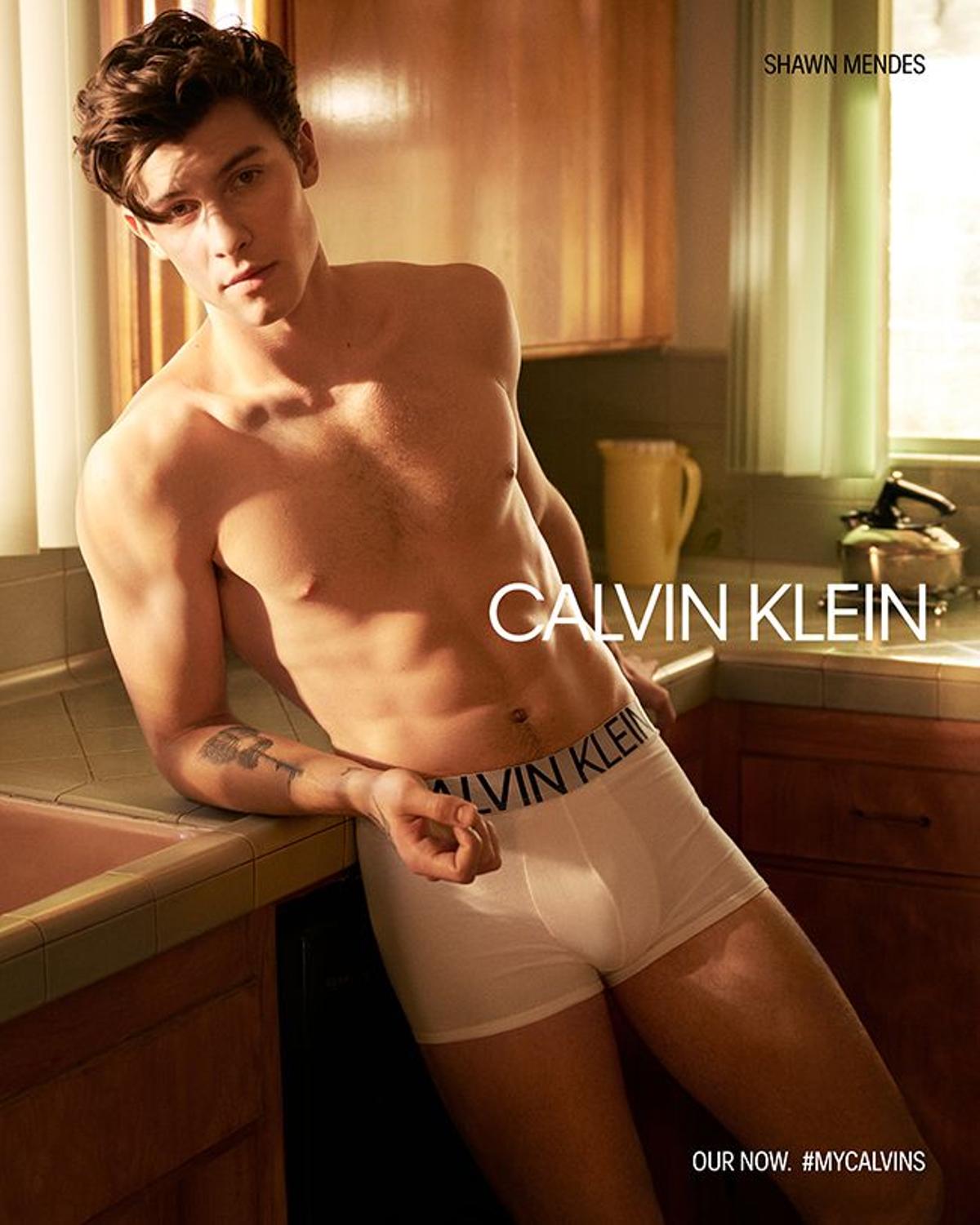 Shawn Mendes en la campaña primavera-verano 2019 de Calvin Klein Jeans y Calvin Klein Underwear