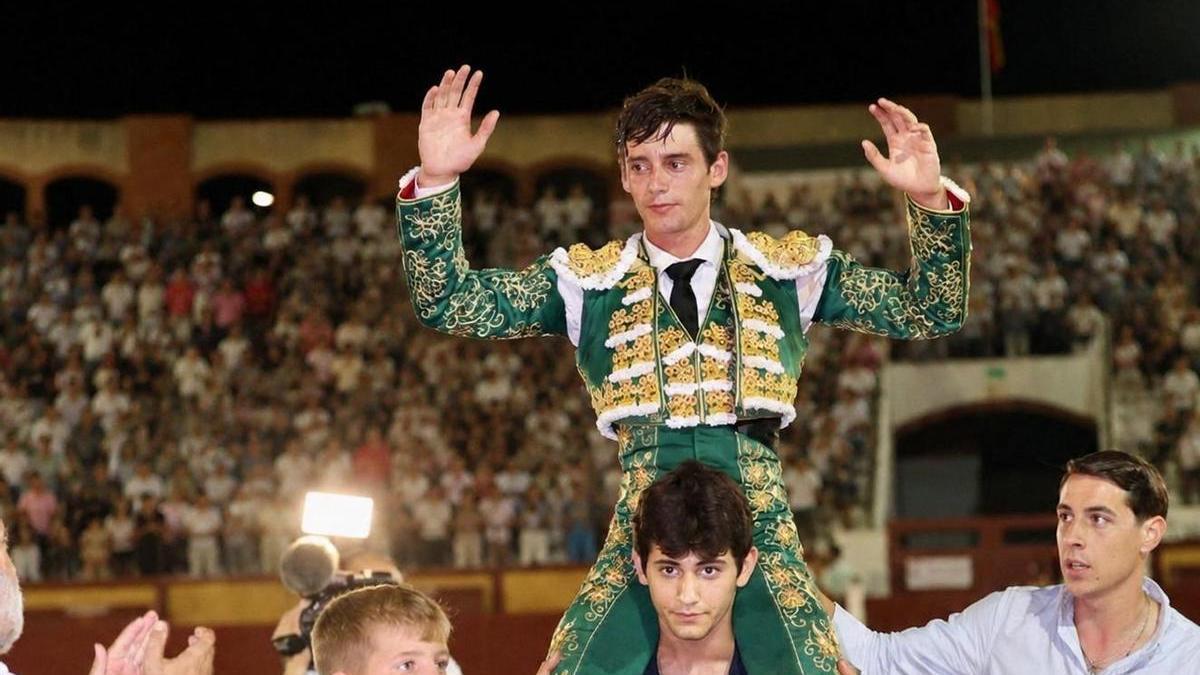 Javier Cuartero triunfador de la primera novillada en Vinaroz