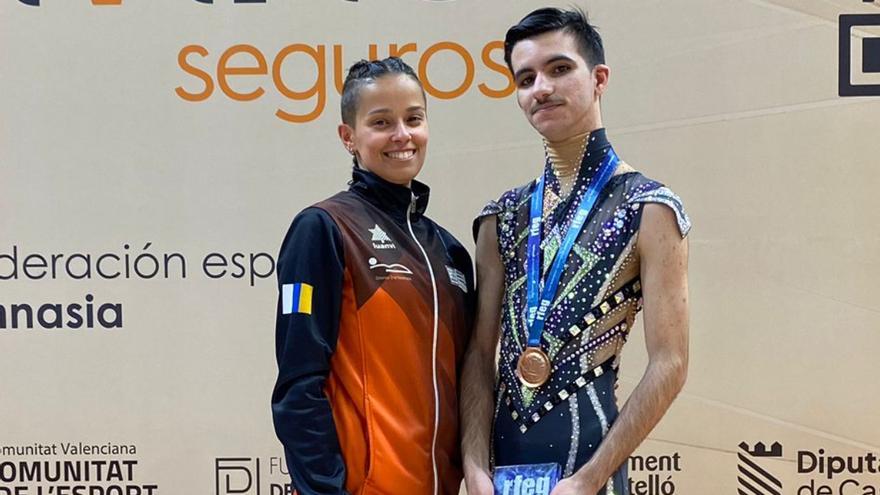 Jonathan Medina Cubas: bronce nacional para el Club Palas-Atenea