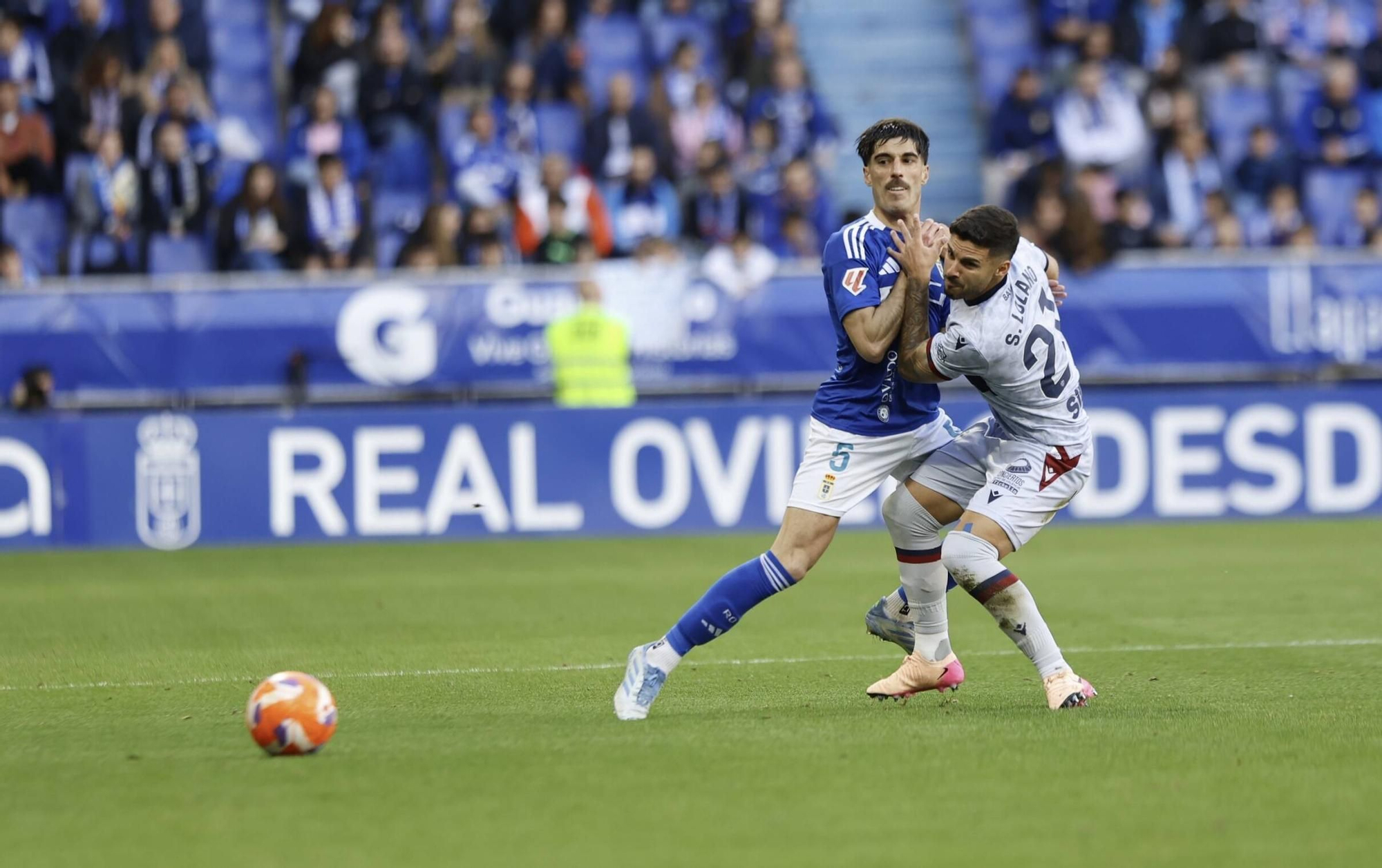 Así fue el partido entre el Oviedo y el Levante