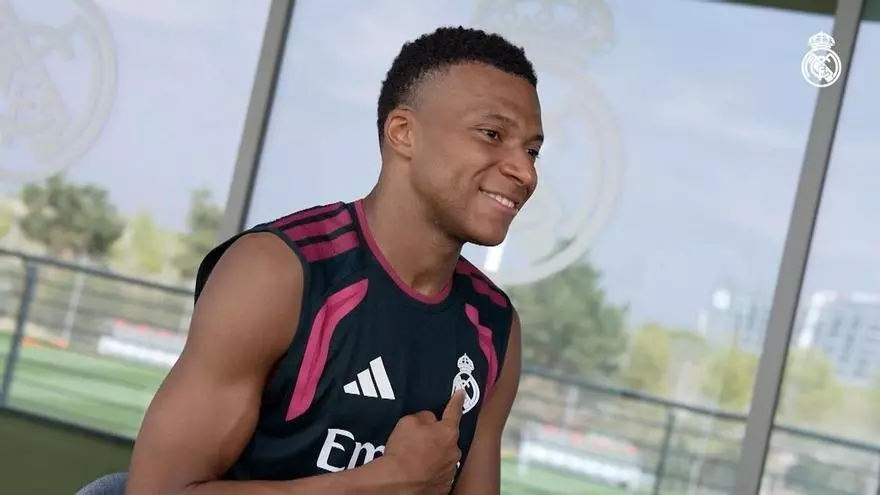 Mbappé: "Es un sueño estar aquí cada día"