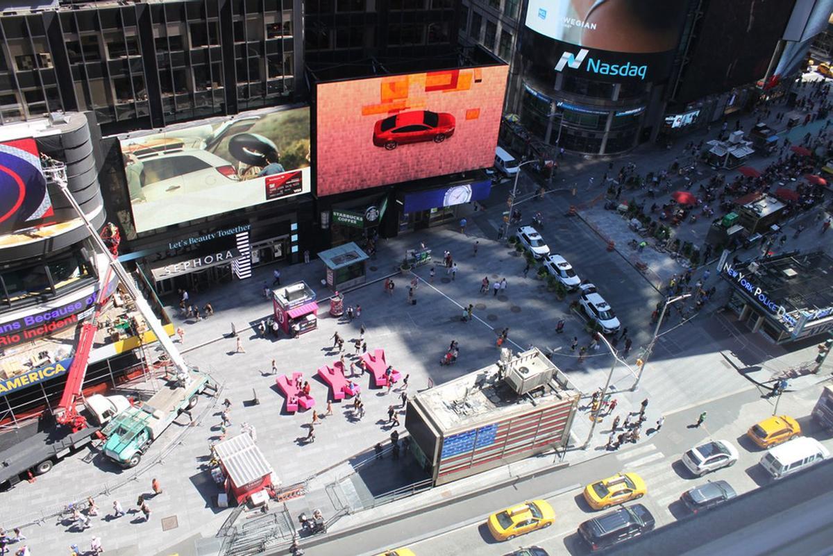 'XXX Times Square with Love' en Nueva York