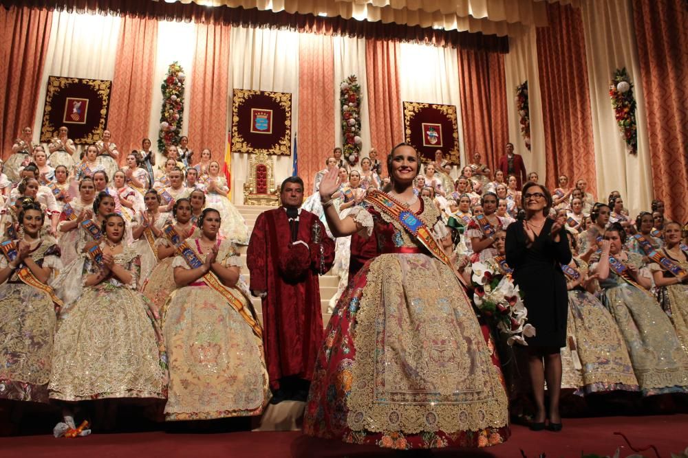 Exaltación reinas falleras de Borriana