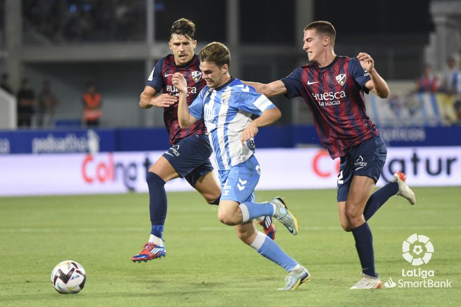 SD Huesca - Málaga CF, en imágenes