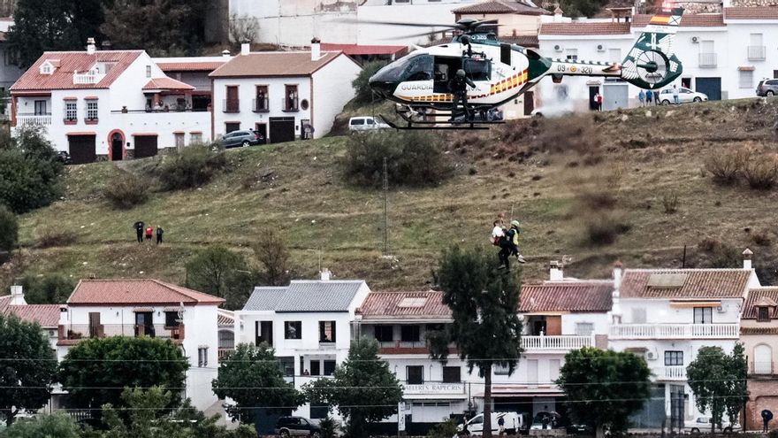 Muere en Málaga un hombre de 71 años que fue rescatado ayer en las inundaciones