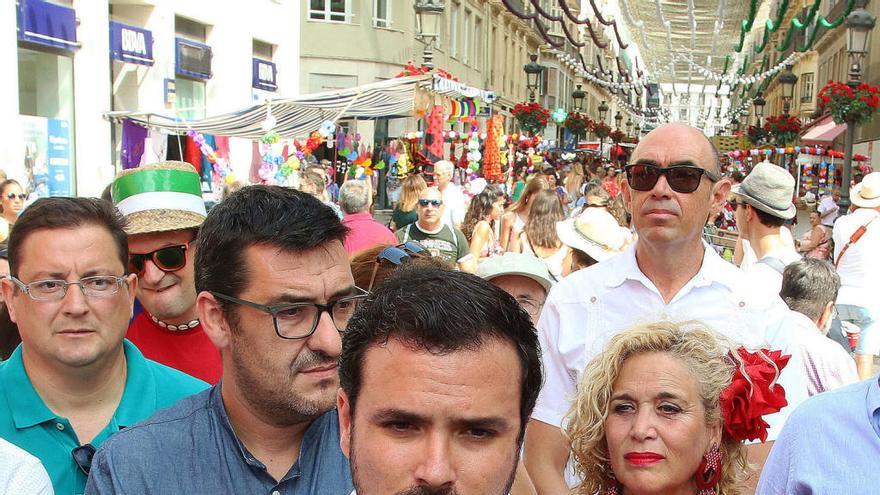 Garzón, durante la recién acaba Feria de Málaga.