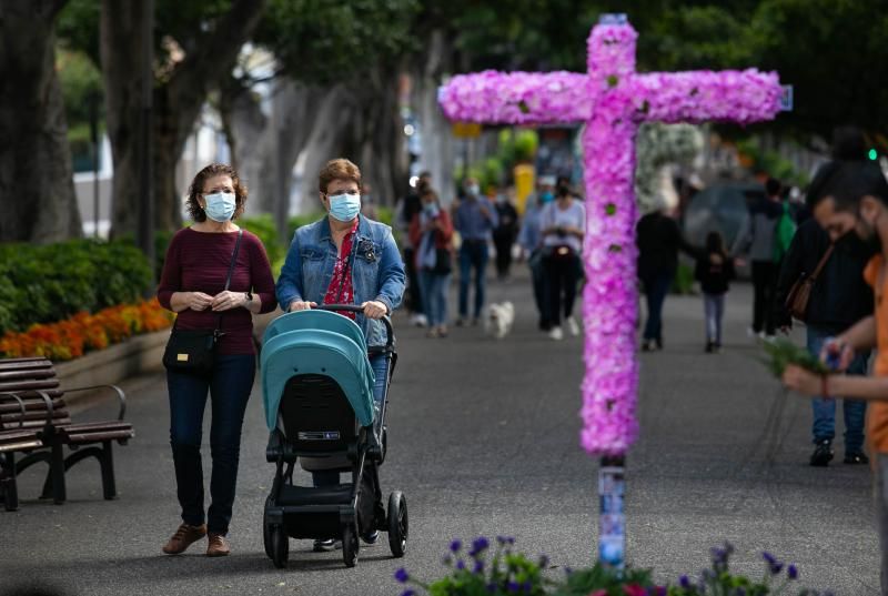 Previa de festividad de la Cruz en Santa Cruz de Tenerife