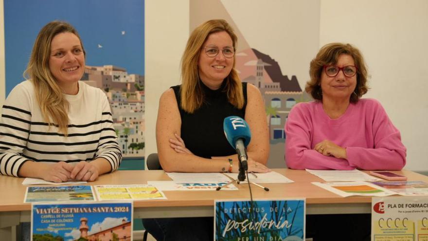 Catiana Fuster, ayer, con las técnicas de juventud. | AE