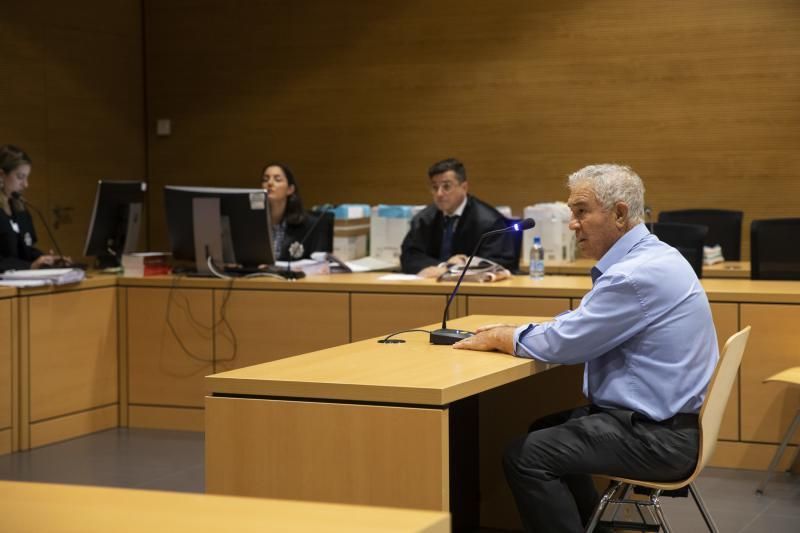 23.10.18.Las Palmas de Gran Canaria. Segunda jornada del juicio del caso Palmera, en la Ciudad de la Justicia. Foto Quique Curbelo  | 23/10/2018 | Fotógrafo: Quique Curbelo