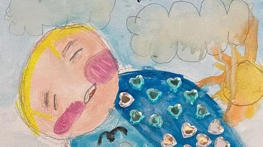 El precioso dibujo de la hija pequeña de Soraya Arnelas tras perder al bebé que esperaban