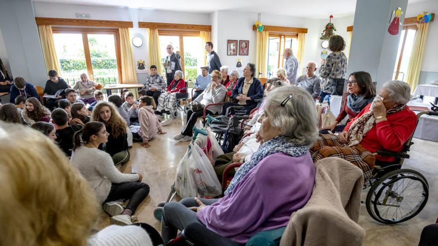 Diálogo intergeneracional en el IES Bendinat de Calvià