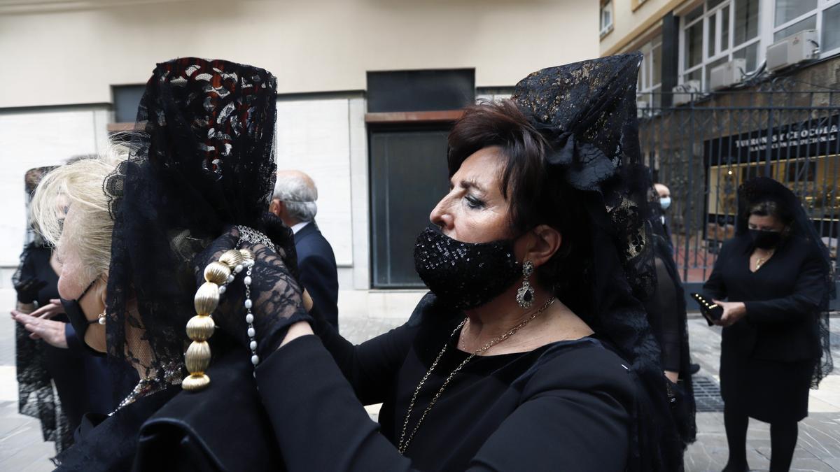 Exposición de los titulares del Sepulcro en la iglesia del Cister