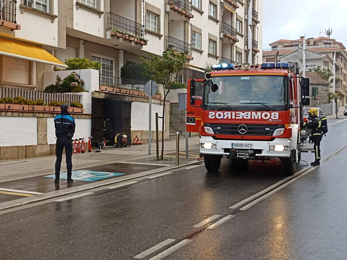Zona del incendio