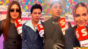 ¿De qué equipos son los famosos que pasaron por la alfombra roja de Los40 Music Awards?